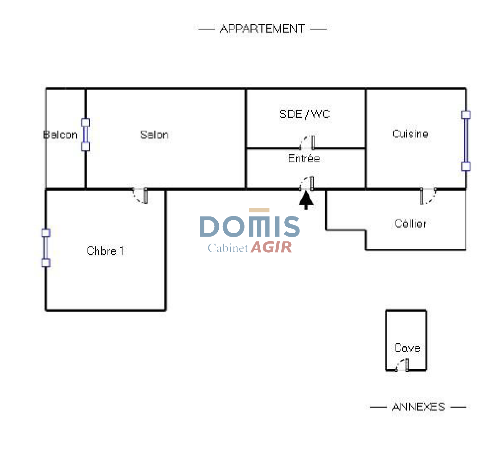 Image_,
			Appartement, Nîmes, ref :2559