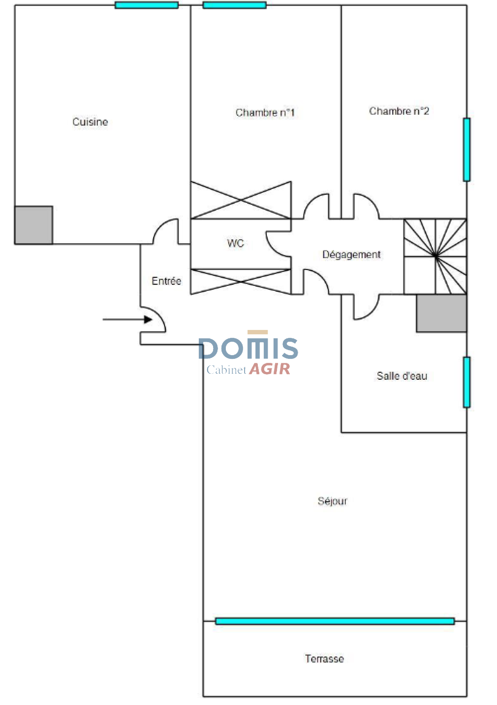 Image_,
			Appartement, Nîmes, ref :2534