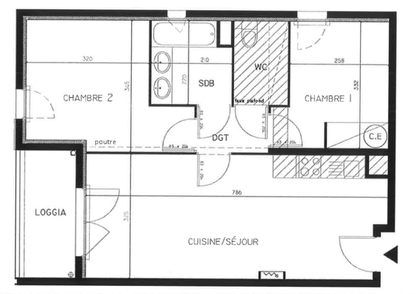 Image_,
			Appartement, Nîmes, ref :2533