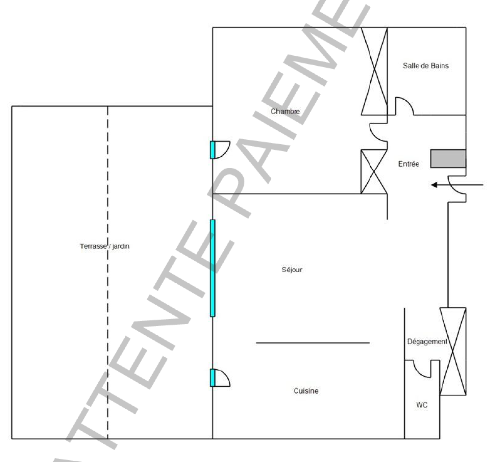 Image_,
			Appartement, Nîmes, ref :2510