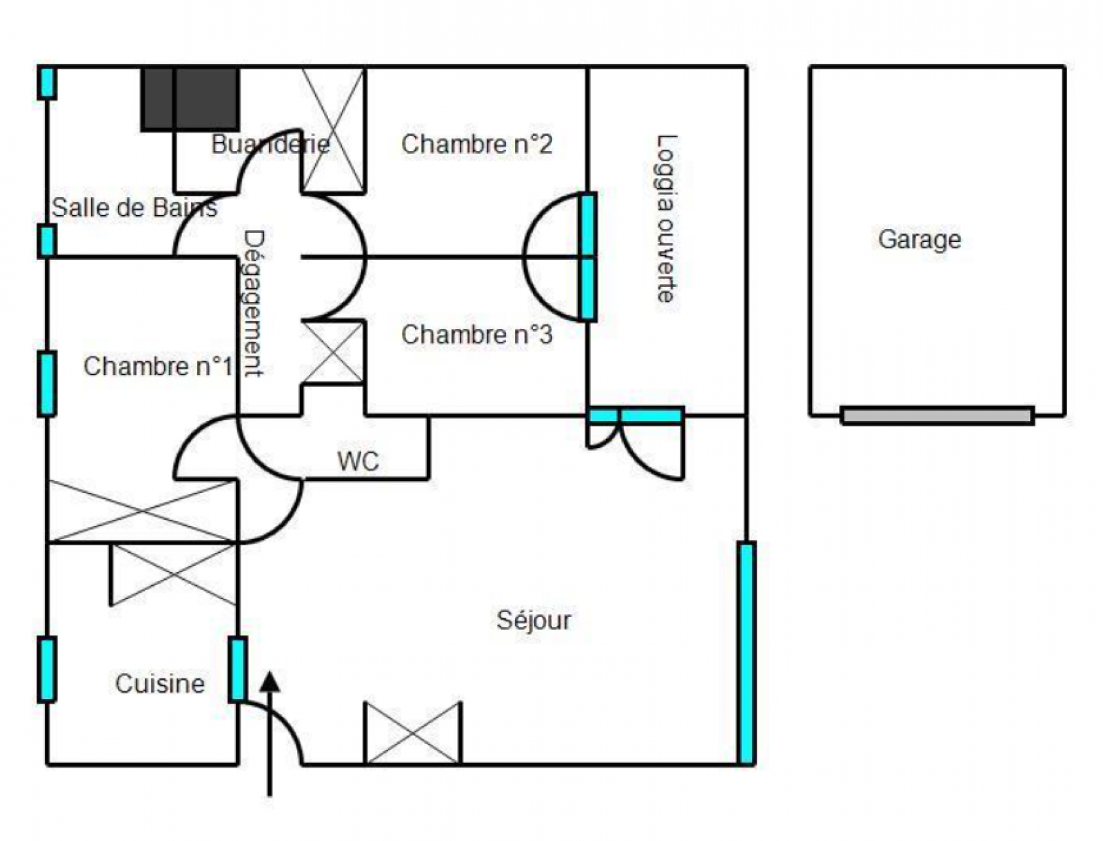 Image_,
			Appartement, Nîmes, ref :2441