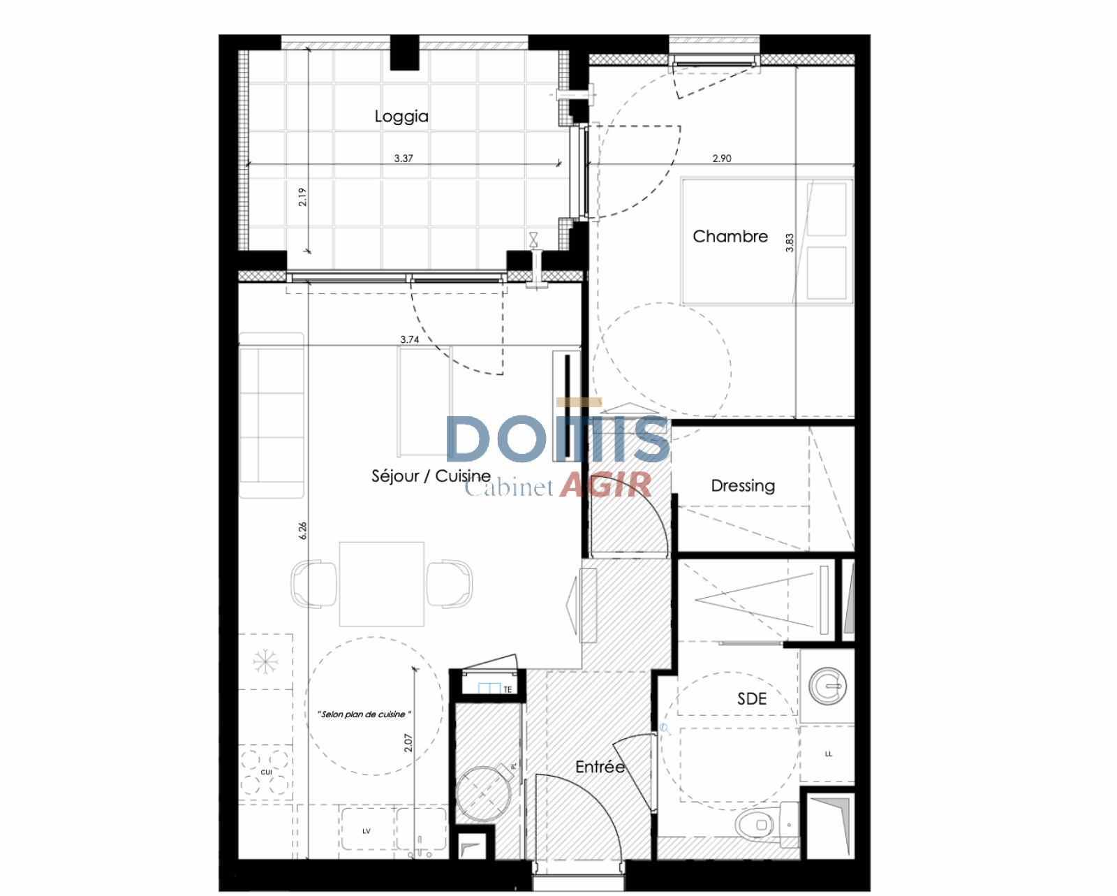 Image_,
			Appartement, Nîmes, ref :2576