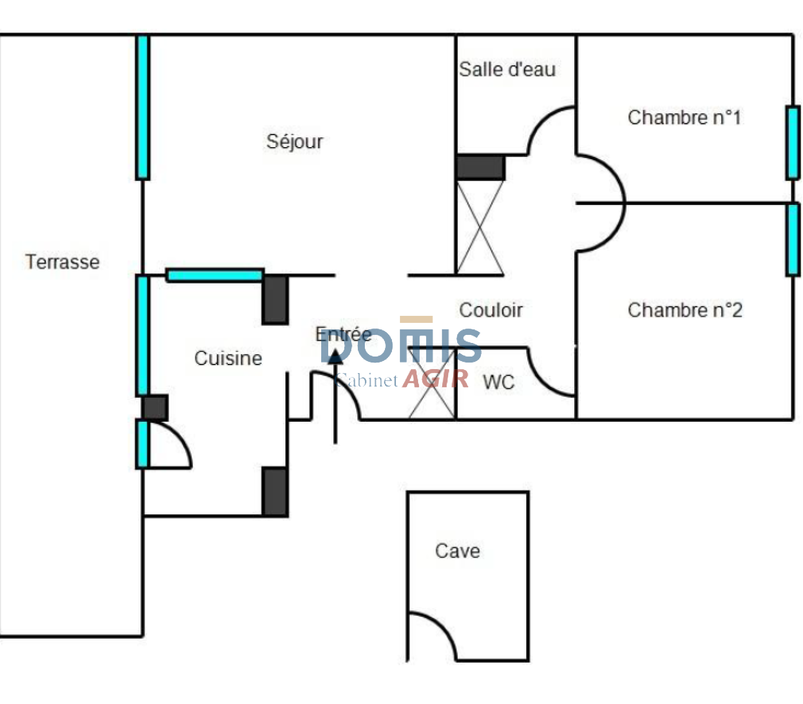 Image_,
			Appartement, Nîmes, ref :2548