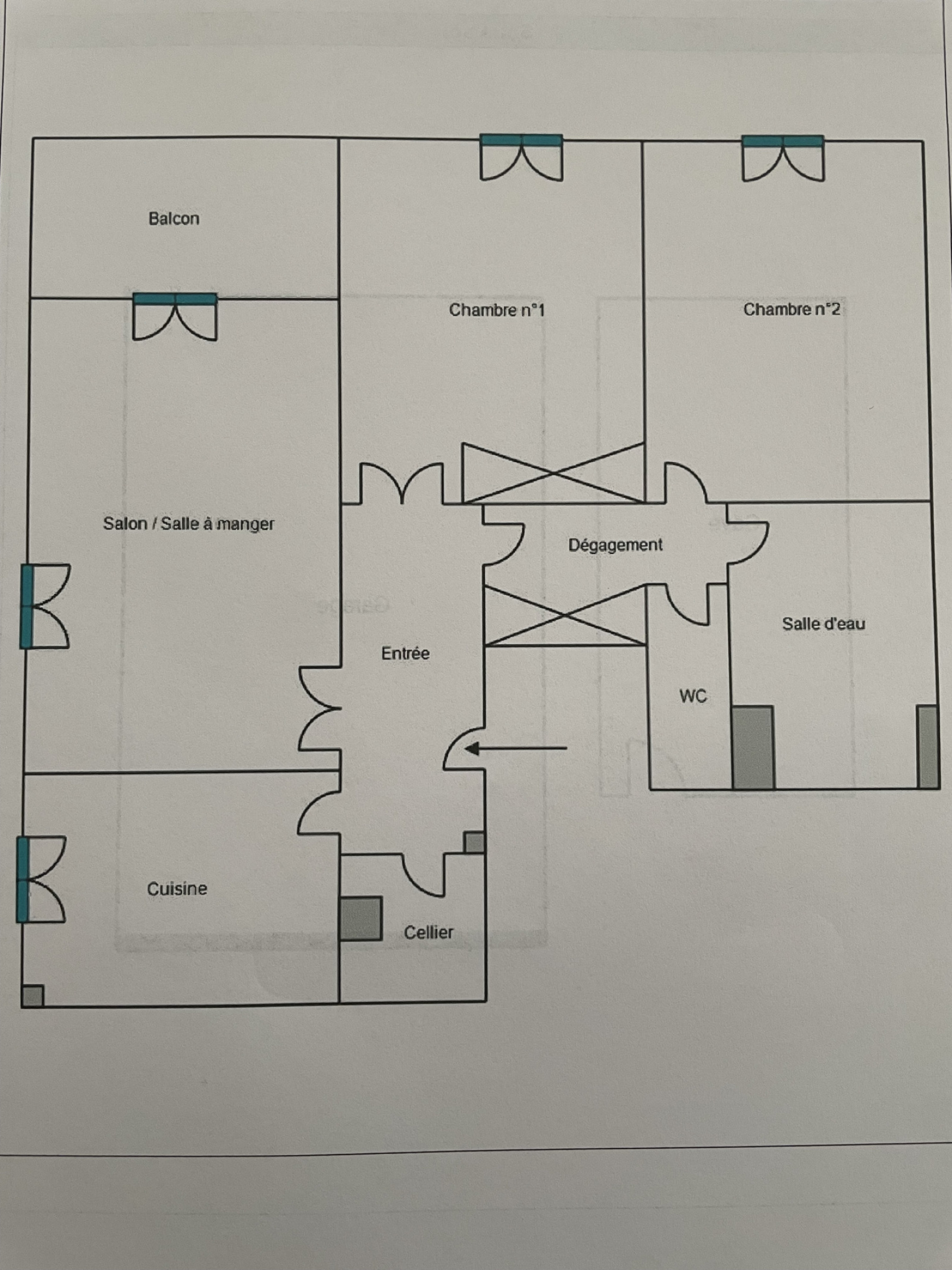 Image_,
			Appartement, Nîmes, ref :2477